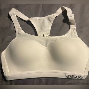 White Sports Bra